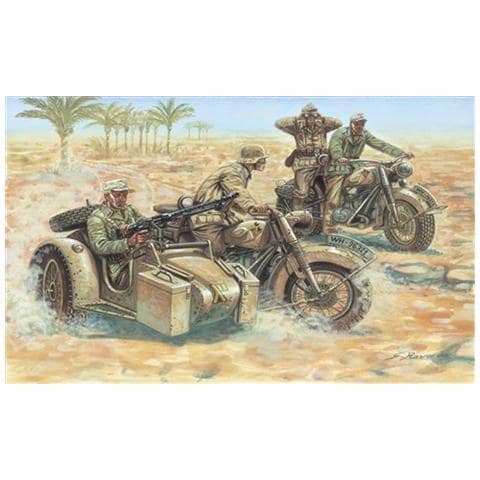 It6121 German Motorbikes Ww Ii Kit 1:72 Modellino - Foto 1