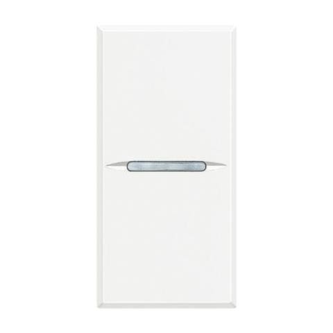 Hd4005n Pulsante Assiale 1p No 10 A 250 Vac 1m Bianco Axolute - Foto 1