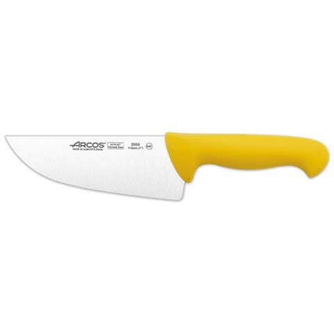 Serie 2900 - Coltello da macellaio - Lama Acciaio Inossidabile Nitrum 170 Mm - Manico Polipropilene Colore Giallo - Foto 1