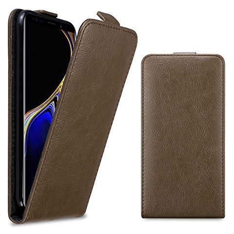 Custodia Compatibile Con Samsung Galaxy Note 9 In Bruno Caffè - Coperchio Protettivo In Design Flip Con Chiusura Magnetica - Foto 2