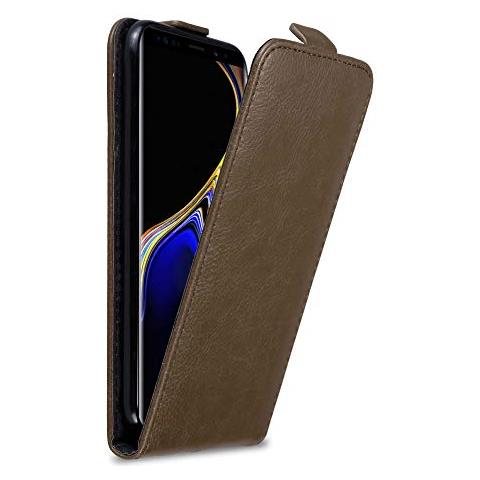 Custodia Compatibile Con Samsung Galaxy Note 9 In Bruno Caffè - Coperchio Protettivo In Design Flip Con Chiusura Magnetica - Foto 1