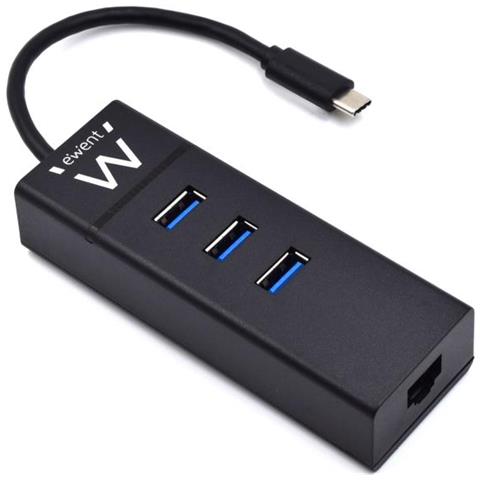 Ewent Hub Usb 4 Porte 3.1 Con Lan Usb-c Ew1141 - Foto 11
