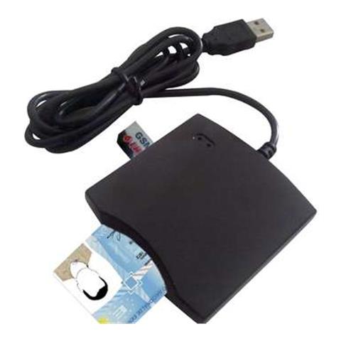 Lettore Di Smart Card Usb Pc / sc Nero - Foto 2