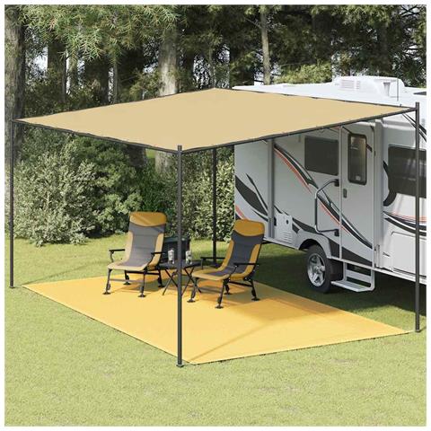 Tappeto da Tenda 300x500 cm Beige - Foto 2