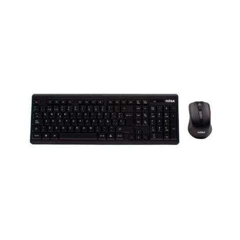 Tastiera USB CT20 Colore Nero (Layout Italiano) + Mouse Ottico 3 Tasti 1000 DPI Colore Nero - Foto 1