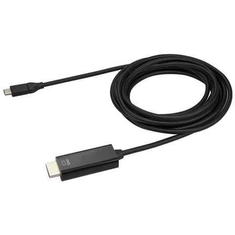 Cavo USB-C a HDMI da 3m - Cavetto USB 3.1 Tipo C a HDMI - 4k a 60Hz - Nero - Foto 2