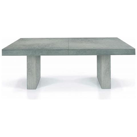 Tavolo In Legno Nobilitato Beton Allungabile 180x100 Cm - 480x100 Cm - Foto 1