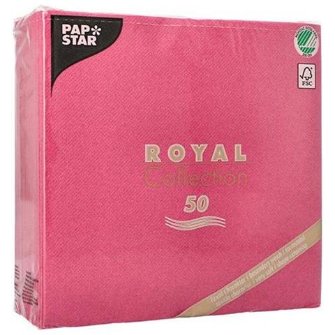 81747 Tovagliolo Di Carta Carta Velina Fucsia 50 Pz - Foto 3