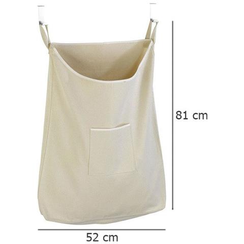 Borsa Per Biancheria, Vestiti Canguro Grigio, Appeso Alla Porta, - Foto 5