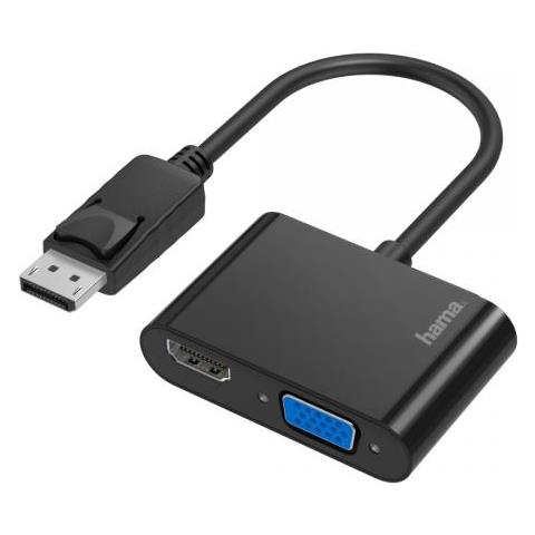00200334 Cavo E Adattatore Video Displayport Hdmi + Vga (d-sub) Nero - Foto 1