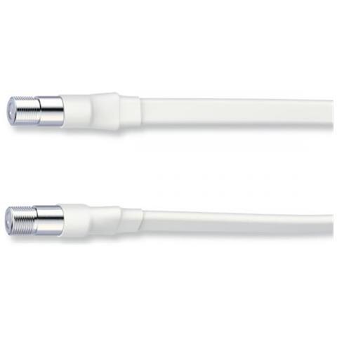 00205227 Cavo Coassiale 0,2 M F Bianco - Foto 3