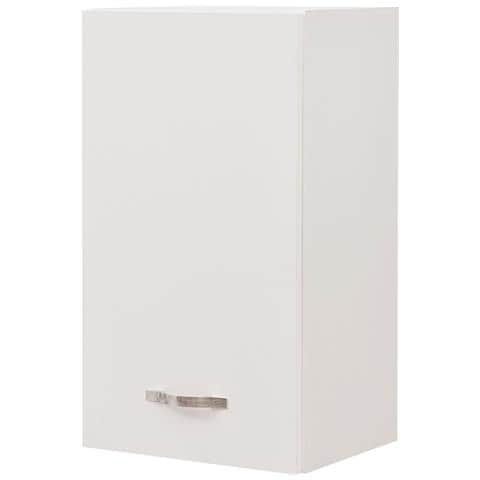 Pensile Da Cucina Bianco Shally Dogan - Armadio A Muro Con Anta Singola E 2 Scomparti - Foto 8