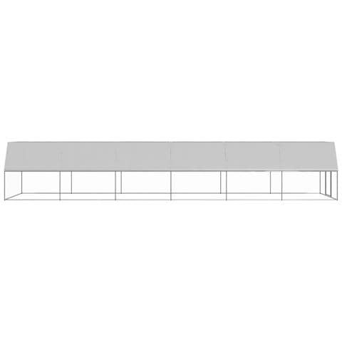 Gabbia Per Polli Da Esterno 3x12x2 M In Acciaio Zincato - Foto 5