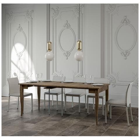 Consolle Allungabile 90x48/204 Cm Sciabola Small - Noce - Foto 2