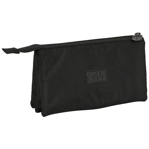 Portaoggetti Triplo The Mandalorian Nero (22 X 12 X 3 Cm) - Foto 3