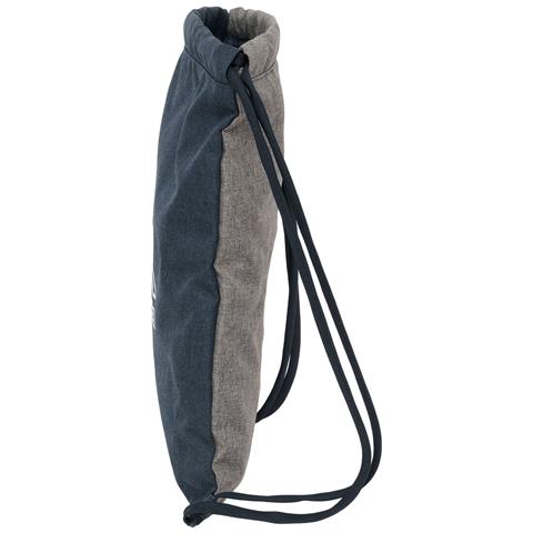 Zainetto Con Cordini Dark Navy Grigio Blu Marino 35 X 40 X 1 Cm - Foto 2