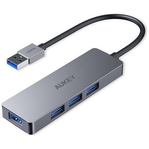 Hub USB-A Alluminio Ultra Slim 4 in 1 - Foto 1