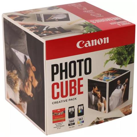 3713c011 Cartuccia D'inchiostro 2 Pz Originale Resa Standard Nero, Ciano, Magenta, Giallo - Foto 1