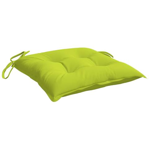 Cuscini Per Pallet 6 Pz Verde Chiaro 50x50x7 Cm Tessuto Oxford - Foto 3