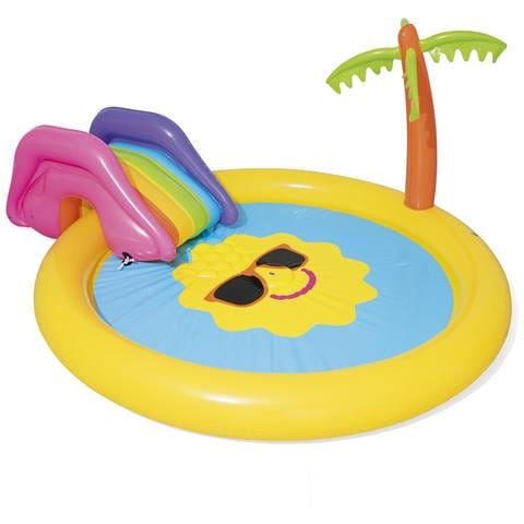 Piscinetta Gonfiabile Isola Del Sole Con Scivolo 53071 - Foto 8