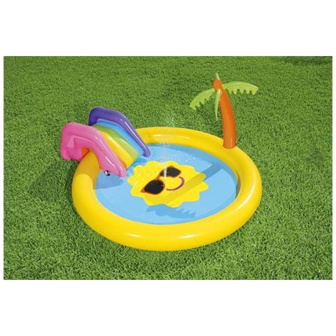 Piscinetta Gonfiabile Isola Del Sole Con Scivolo 53071 - Foto 1