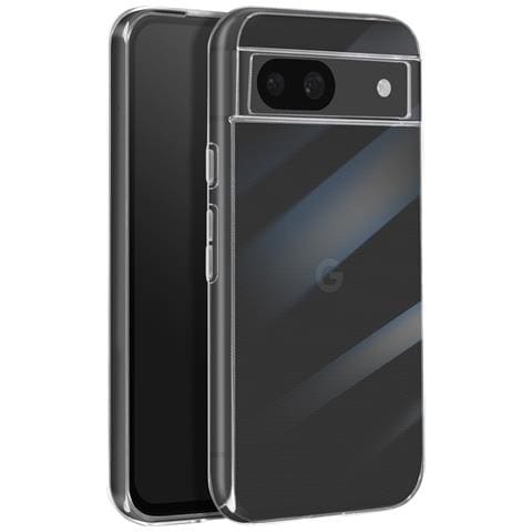 Cover In Silicone Flessibile Per Google Pixel 8a, Trasparente - Foto 2