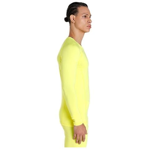 Liga Baselayer Tee Ls 65592046, Uomini, Giallo, M - Foto 2