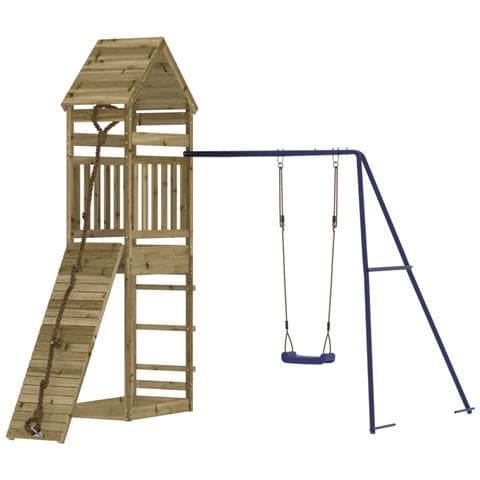 Set Da Gioco Da Esterno In Legno Di Pino Impregnato - Foto 3