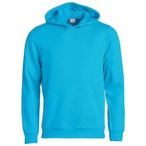 Basic Hoody Junior Turchese 140 - Foto 1