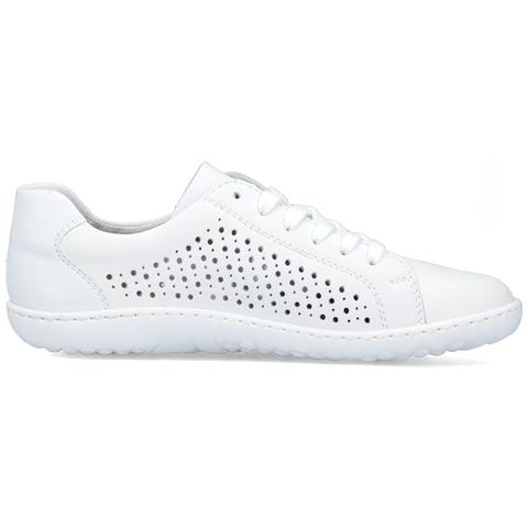 White Casual Closed Sport Shoe Sneakers Pelle Scarpe Donna Bianco Eu 38, 52824-80 - Foto 3