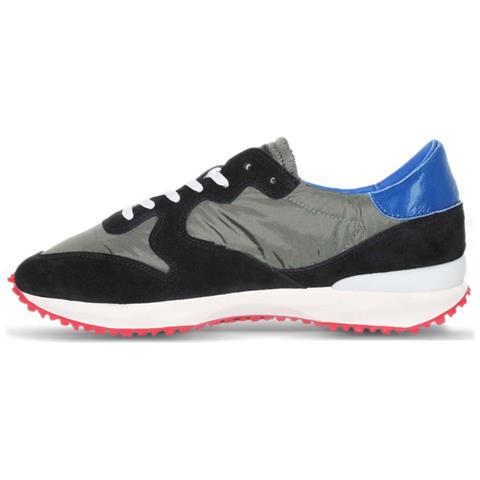 Scarpe Spike Nylon Da Uomo In Pelle Grigio Nera 42 - Foto 3