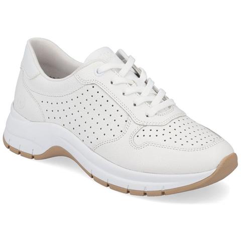 Leisure Trainers White Sneakers Pelle Scarpe Donna Bianco Eu 36, D0g07-80 - Foto 1
