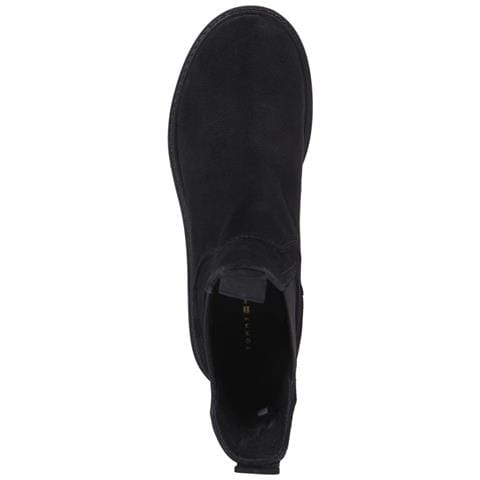Flag Heel Chelsea Stivaletti Pelle Scamosciata /nabuk Scarpe Donna Nero Eu 36, Fw0fw08219 Bds - Foto 3
