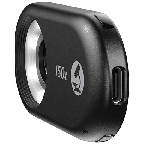 Lente Per Microscopio Per Telefono Cellulare 100x Con Luce Led - Foto 2