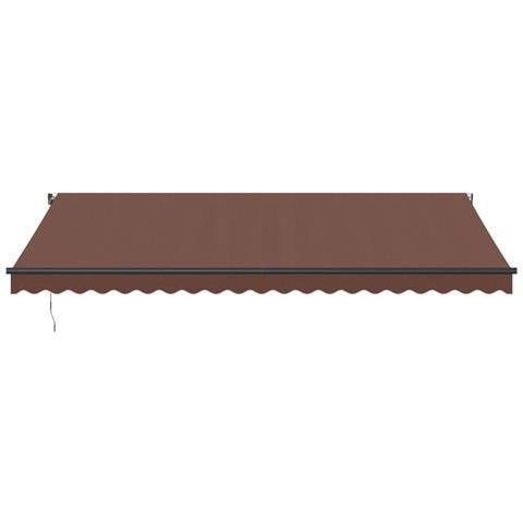 Tenda Da Sole Retrattile Automatica Marrone 500x300 Cm - Foto 3