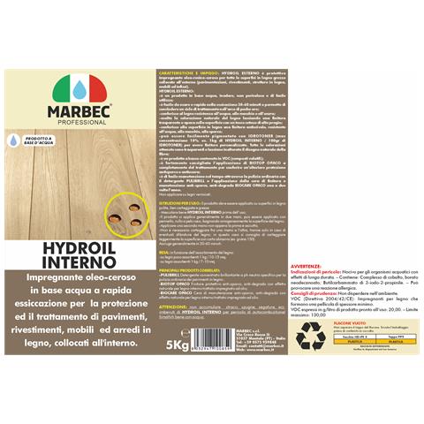 Hydroil Interno 5kgx4pz - Impregnante Per Legno - Foto 2
