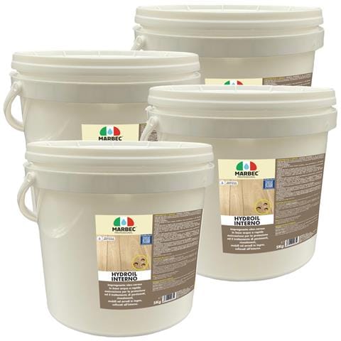 Hydroil Interno 5kgx4pz - Impregnante Per Legno - Foto 1