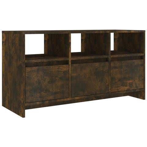 Mobile Porta Tv Rovere Fumo 102x37,5x52,5 Cm In Truciolato - Foto 1