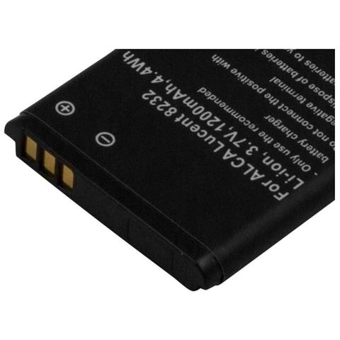 Batteria Compatibile Del Telefono Alcatel Lucent 8232 3.7v 1200mah Li-ion - Foto 2