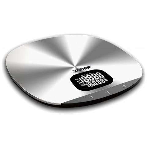 Zephir Bilancia Da Cucina Digitale In Acciaio Ultrasottile 5kg Zhs521 - Foto 1