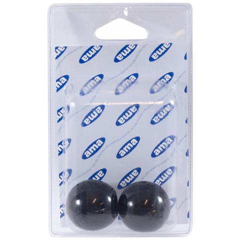 Confezione 2 Pomoli A Sfera Ø 35mm Filetto 10ma - Foto 2