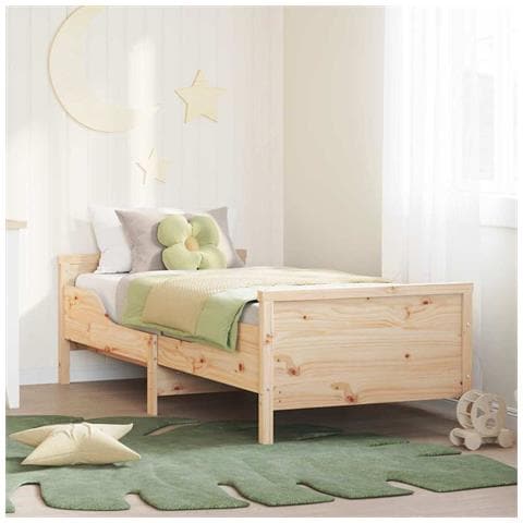 Letto Estensibile per Bambini Altro Marrone 80 x 130 / 165 / 200 cm - Foto 2