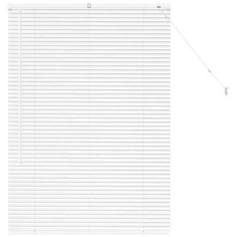 Tenda per Finestra con tende Manuale Bianco Alluminio - Foto 1