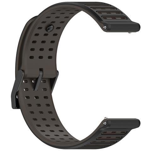 Cinturino In Silicone Liquido Da 22 Mm Compatibile Con Suunto Vertical 2 - Vari Colori Black - Foto 2