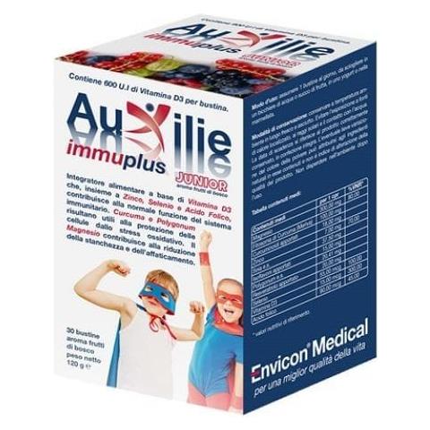 Auxilie Immuplus Junior Solubile 30 Stick Pack - Foto 1