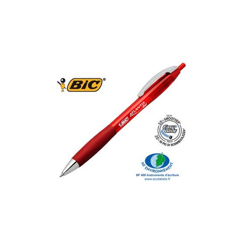 scatola 12 penna sfera scatto atlantis clic gel premium 0,8mm rosso ® - Foto 2