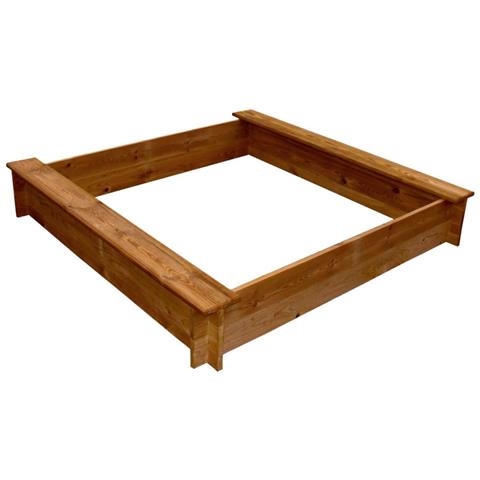 Sabbiera Quadrata In Legno - Foto 1