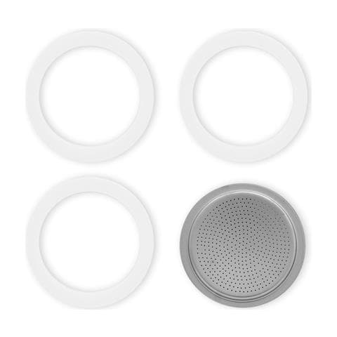 Guarnizione E Filtro Per Caffettiera Mokina Mezza Tazza - Foto 3