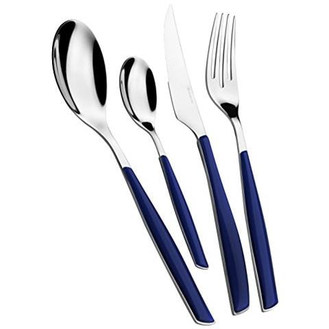 Posate Glamour Di , Set 24 Pz. Scatola Window - Blu Notte - Foto 1