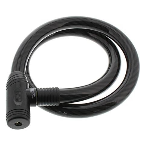 Burgwächter 570.120 Lucchetto un Cavo in Acciaio, Nero - Foto 1